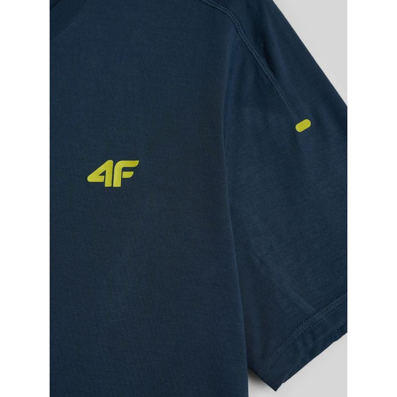 Men's trekking t-shirt made of bamboo fiber 4F 4FRAW26TFTSM2686-32S