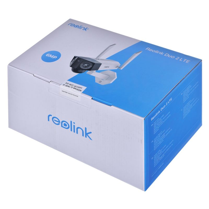 Reolink Duo 2 LTE IP Surveillance Camera, White CCTV IP/Kamery Your Sports Performance