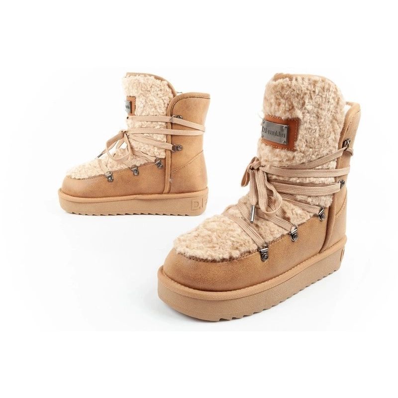 D.Franklin children's winter snow boots, fashionable fur lining, insulated D.Franklin