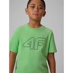 Boy's regular printed T-shirt 4F 4FJRSS26TTSHM3599-10S 4f