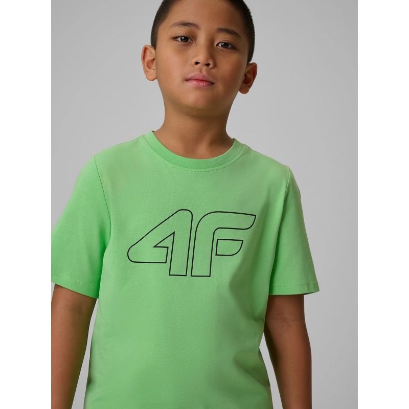 Boy's regular printed T-shirt 4F 4FJRSS26TTSHM3599-10S 4f