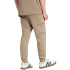Men's adidas Essentials Feelcozy Cargo Pants Beige KF2384