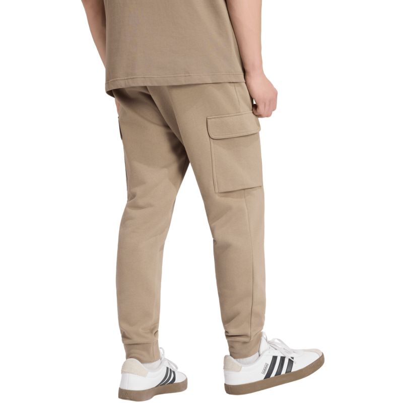 Men's adidas Essentials Feelcozy Cargo Pants Beige KF2384