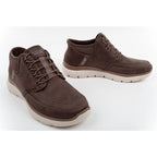Skechers Men’s Summits Siegul Slip-ins Insulated Brown Shoes