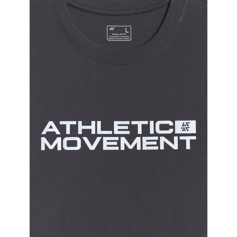 Men's regular printed T-shirt 4F 4FRAW25TTSHM3384-22S 4f