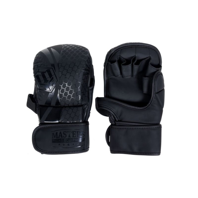 MMA Gloves Masters Gfs-Matt-Black 011202-01M Accessories/Gloves Your Sports Performance