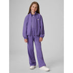 Girls' sports sweatpants 4F 4FJRSS26TTROF2019-51S