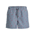 Jack&Jones men's JWHARUBA SWIM PRINTS SHORTS 12206537 NAVY BLAZER STRIPES Jack&Jones