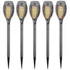 TORCH SOLAR LAMP DANCING FLAMES 12 LED SMD 7.5x7.5x46.5CM SET OF 5 PCS Home and Garden/Lighting Your Sports Performance