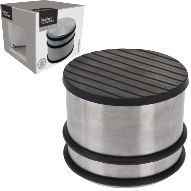 DOOR STOPPER 9CM SILVER Home and Garden/Garden Your Sports Performance