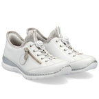 Women's white sports shoes Rieker L32F1-80 To be categorized Your Sports Performance