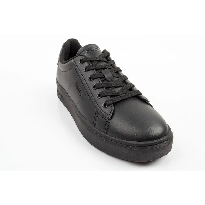 Levi's Evelyn children's sports shoes black youth sneakers