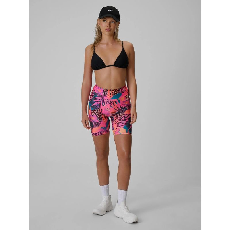 Women's knitted cycling leggings 4F 4FRSS26TSTIF053-90A