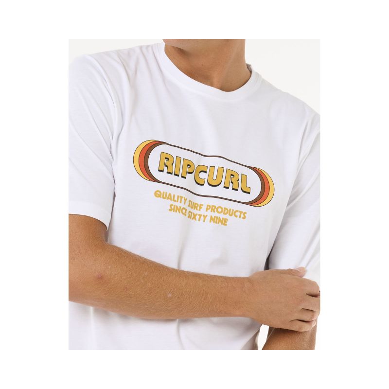 RIP CURL Icons Of Surf UPF S/S Lycra white