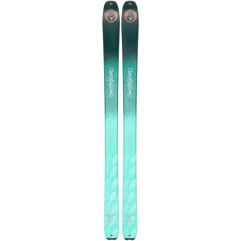 K2 WAYBACK 96 GRATEFUL DEAD SYF Touring Skis