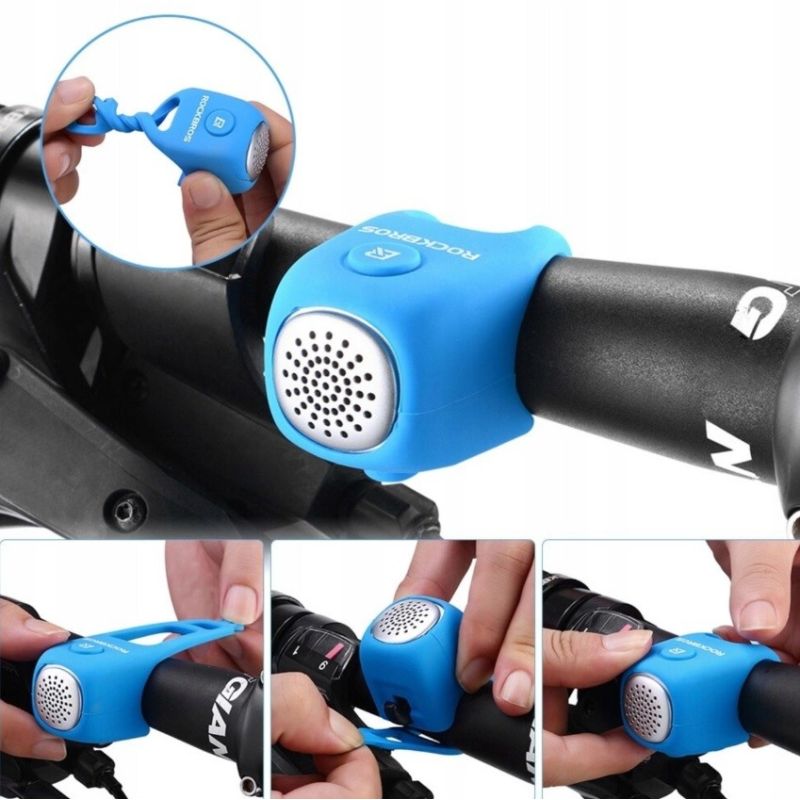 Rockbros electric bell blue 90DB Rockbros/Akcesoria Rowerowe/Dzwonki Your Sports Performance