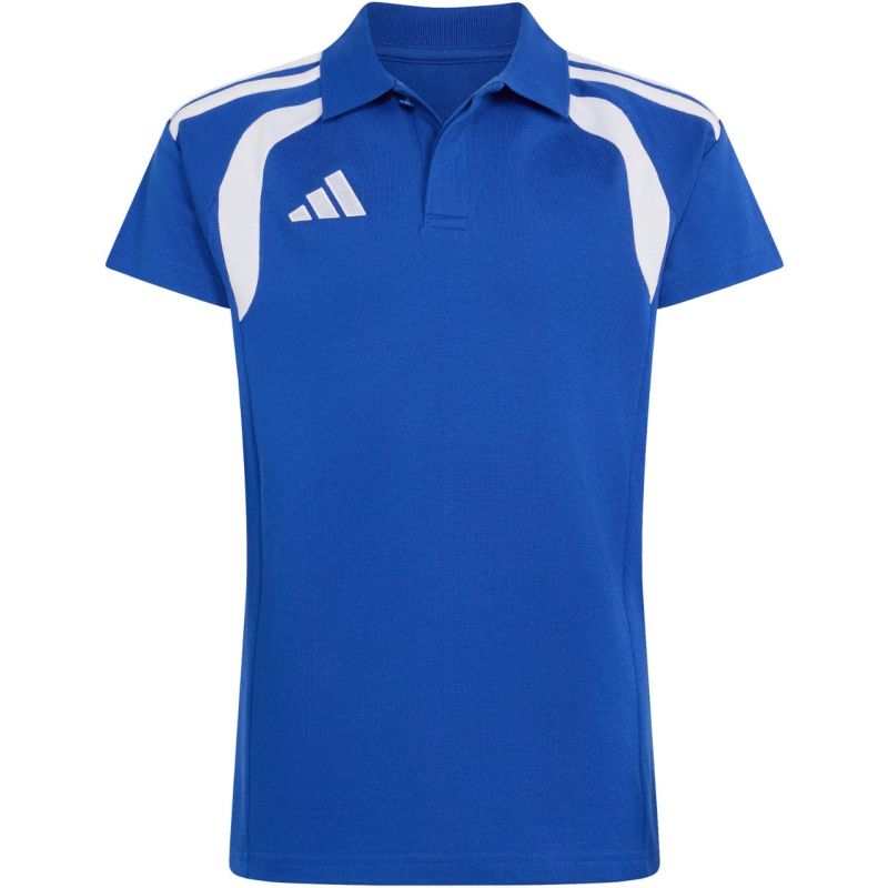 adidas Tiro 26 League Polo Shirt for Kids Blue KF9098