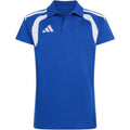 adidas Tiro 26 League Polo Shirt for Kids Blue KF9098