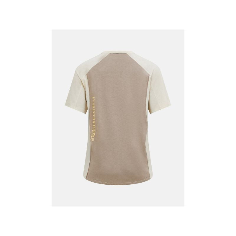 PEAK PERFORMANCE W Trail Wool Blend SS T-Shirt beige
