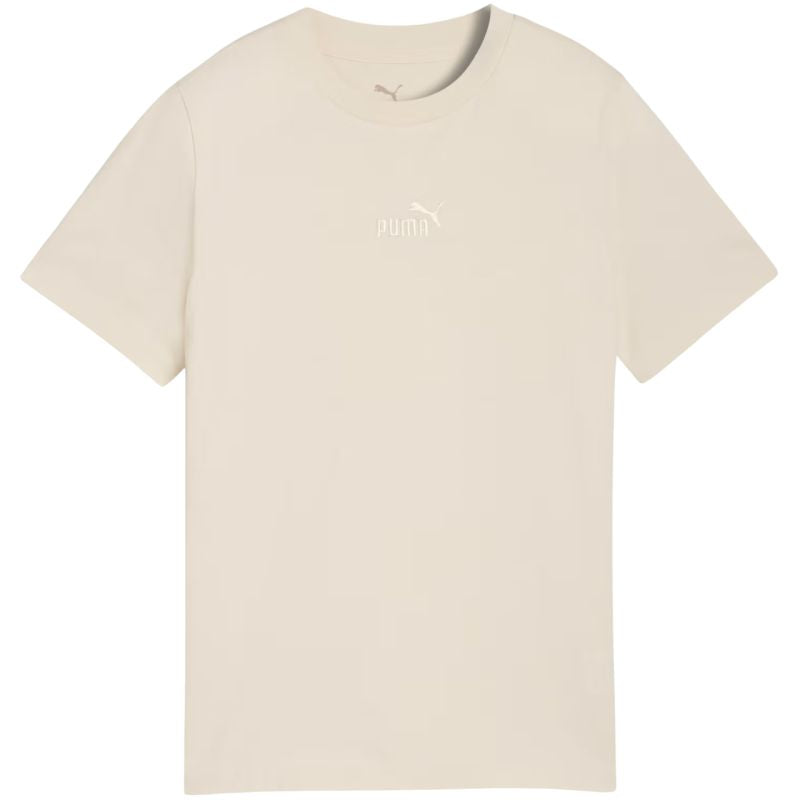 Puma ESS Small No. 1 Logo Centered Tee for Kids Beige 692975 87