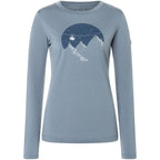 SUPER.NATURAL W GONDOLA LS Women's Long-Sleeve Shirt, Grey
