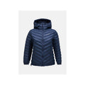 Peak Performance W Frost Down Hood Jacket Navy Blue Import z PMSport Your Sports Performance