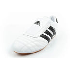 Adidas women's Taekwondo sports shoes white leather slip-on adidas