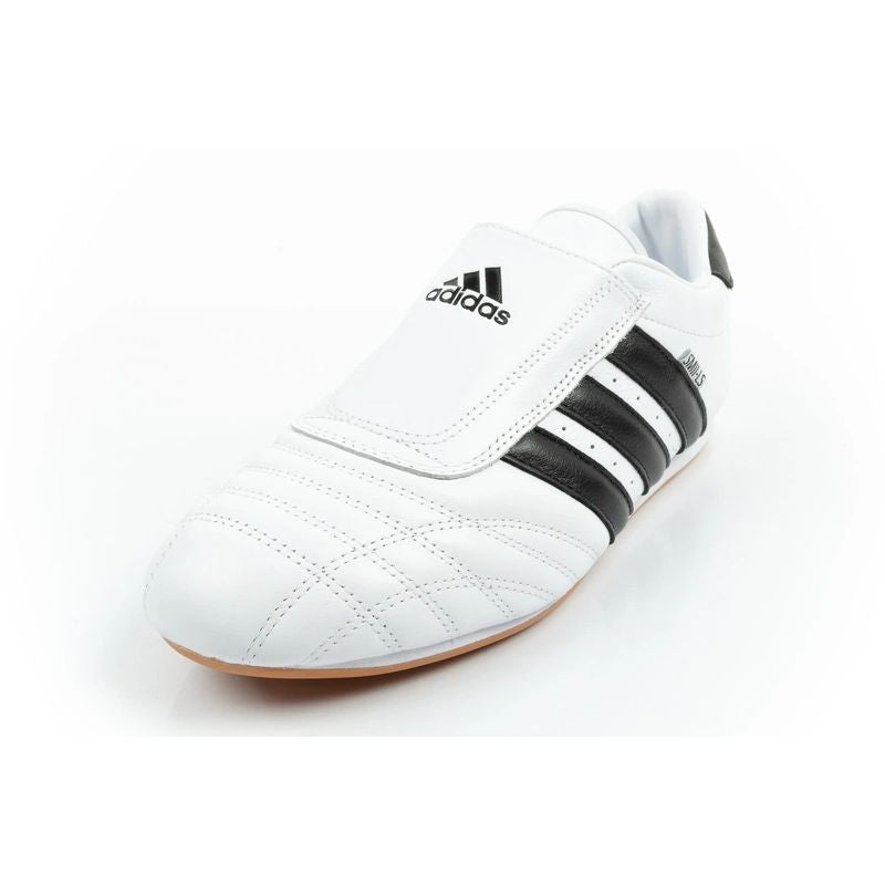 Adidas women's Taekwondo sports shoes white leather slip-on adidas