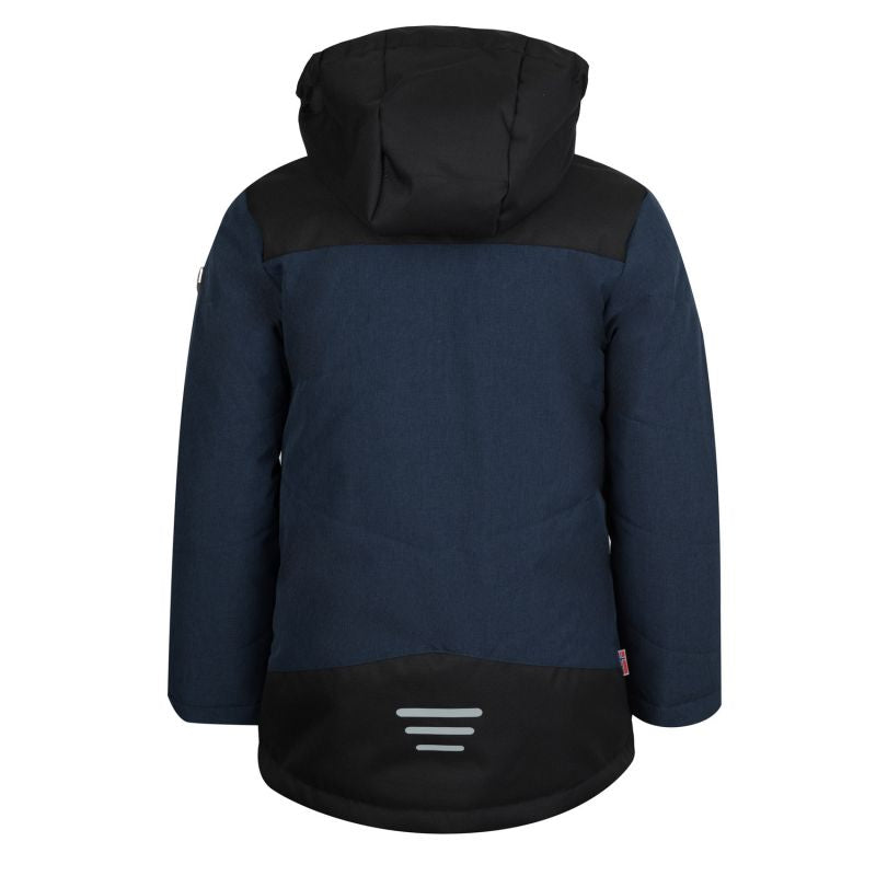 Trollkids Kids Norefjell Jacket for girls/boys, waterproof, navy blue (132-100) Trollkids