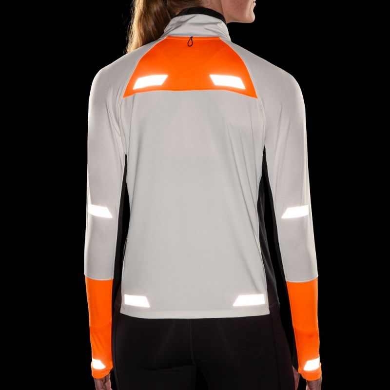 Run Visible 1/2 zip 2.0 W running sweatshirt 221686167 Import z Brooks/Brooks/Bluzy Your Sports Performance