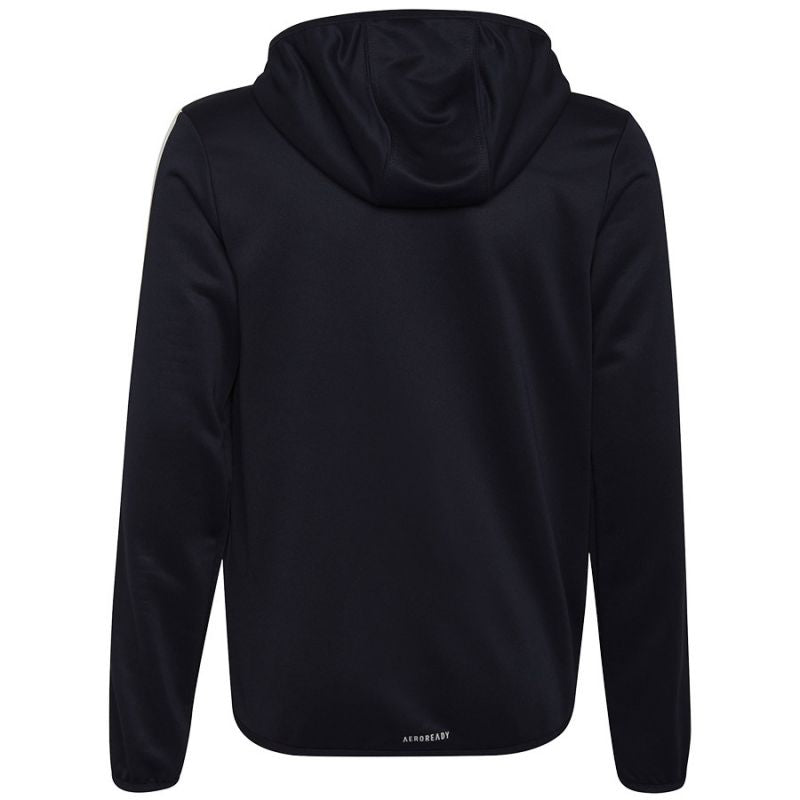 Sweatshirt adidas 3S FZ HD Jr HE9339 Clothing/Lifestyle Adidas