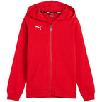 Puma teamGoal Casuals Hooded kids' sweatshirt red 658596 01 In preparation Your Sports Performance