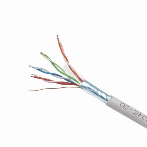 GEMBIRD FPC-5004E-SOL/100 network cable (F/FTP; 100m; cat. 5e; gray) Kable, gniazda i wtyki/Kable sieciowe Your Sports Performance