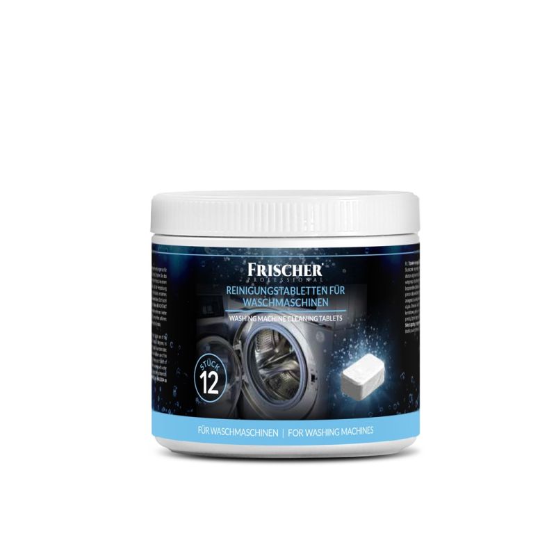 Frischer washing machine cleaning tablets 12 pcs Chemia/Preparaty do mycia i nabłyszczania powierzchni Your Sports Performance