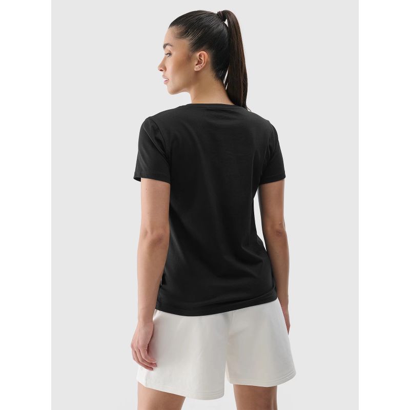 Women's regular printed T-shirt 4F 4FRSS24TTSHF2547-20S *Kategoria tymczasowa Your Sports Performance