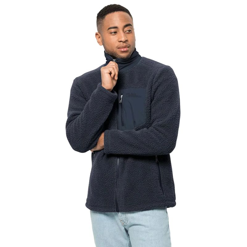 Jack Wolfskin Kingsway Fleece M 1709002-1010 sweatshirt Clothing/Outdoor/Jack Wolfskin Your Sports Performance