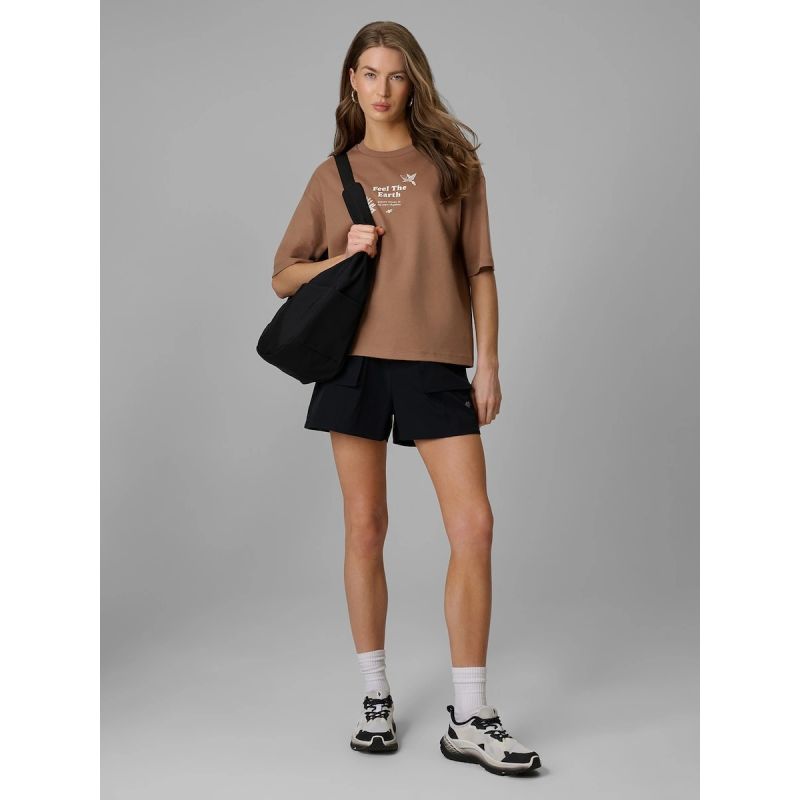 Women's regular printed T-shirt 4F 4FRSS26TTSHF3704-83S 4f
