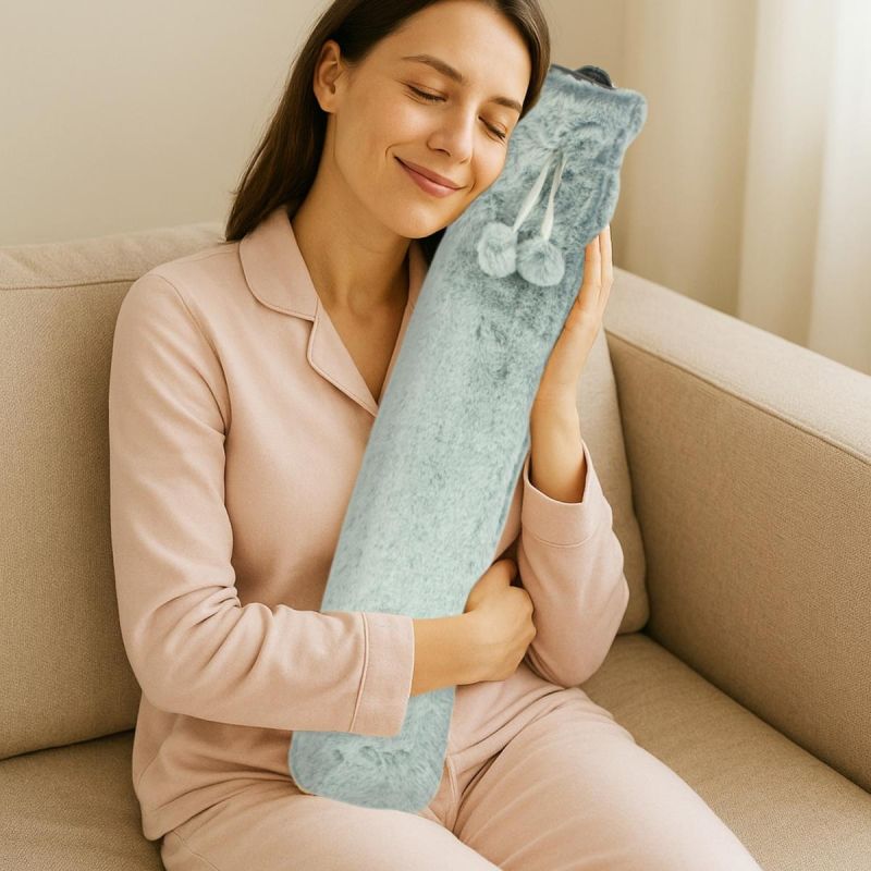RUBBER HOT WATER BOTTLE IN ALPINA CASE 2L GRAY Home and Garden/Equipment Your Sports Performance
