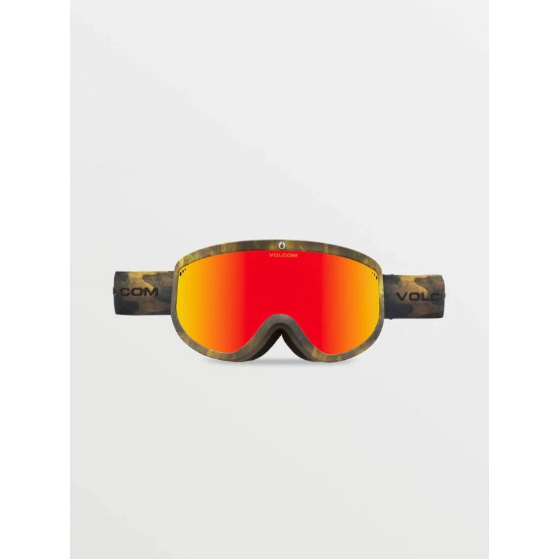 Volcom Footprints Women's/Men's Snowboard Ski Goggles Winter Red (VG0622303) Accessories/Skiing/Gogle/Volcom Your Sports Performance