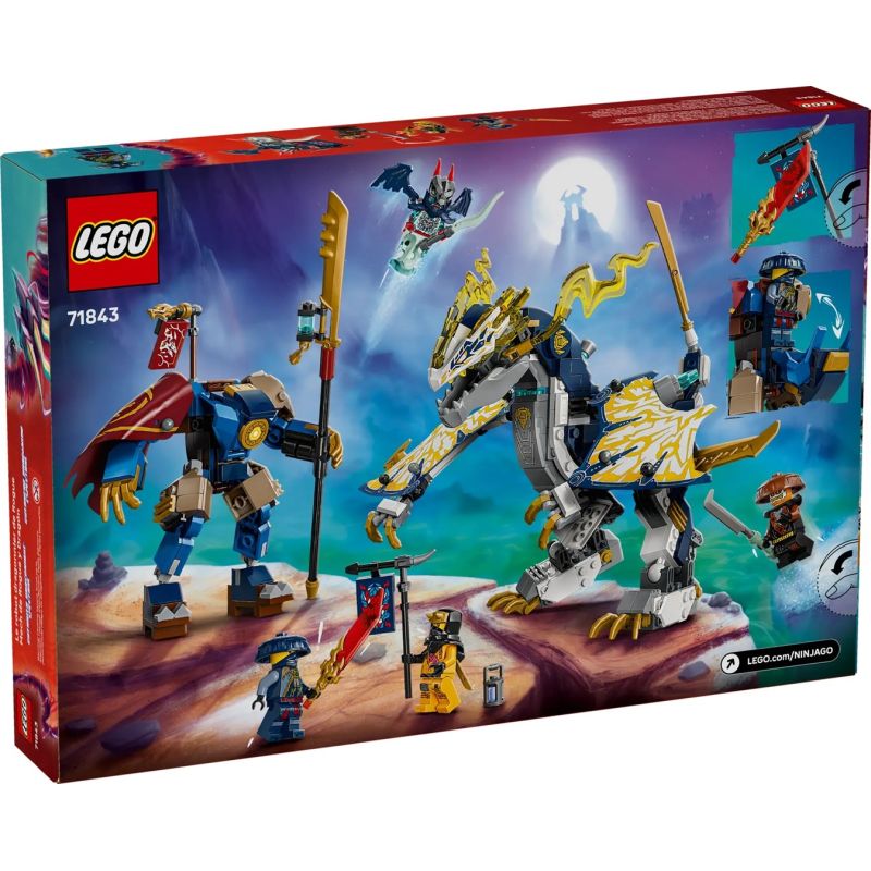 LEGO NINJAGO 71843 Rogue's Dragon Rider Mech Kid/Toys Your Sports Performance