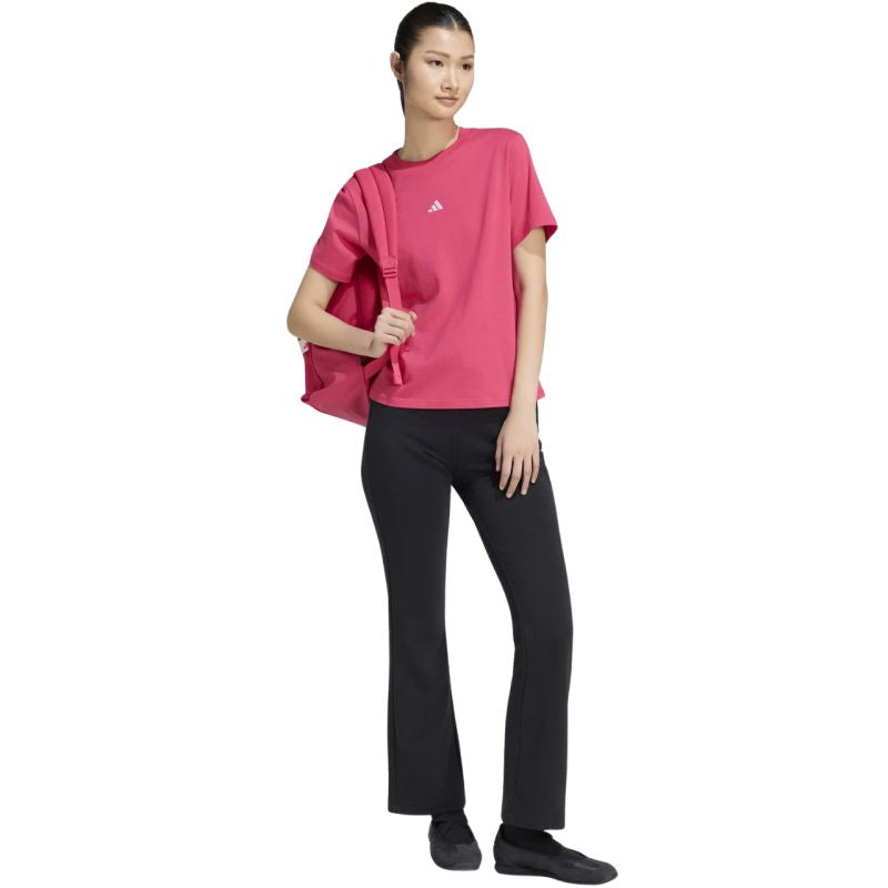 adidas Essentials Small Logo Pink Women's T-Shirt KF8395