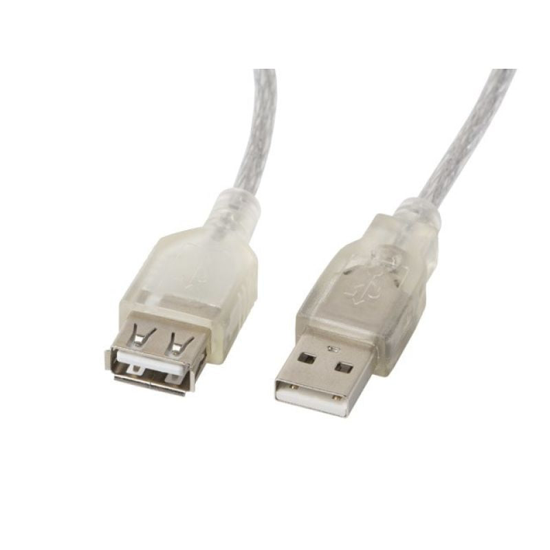 Lanberg CA-USBE-12CC-0018-TR cable (USB 2.0 M - USB 2.0 F; 1.8m; white) Kable i adaptery/Kable USB Your Sports Performance