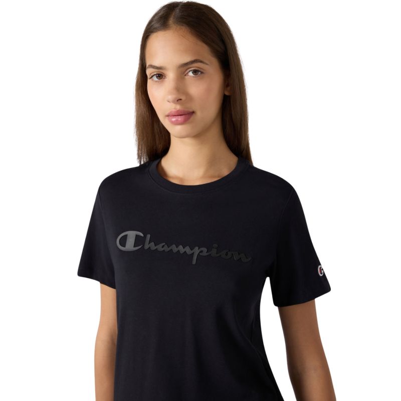 Champion Women's Short Sleeve T-shirt Black 119125 KK001