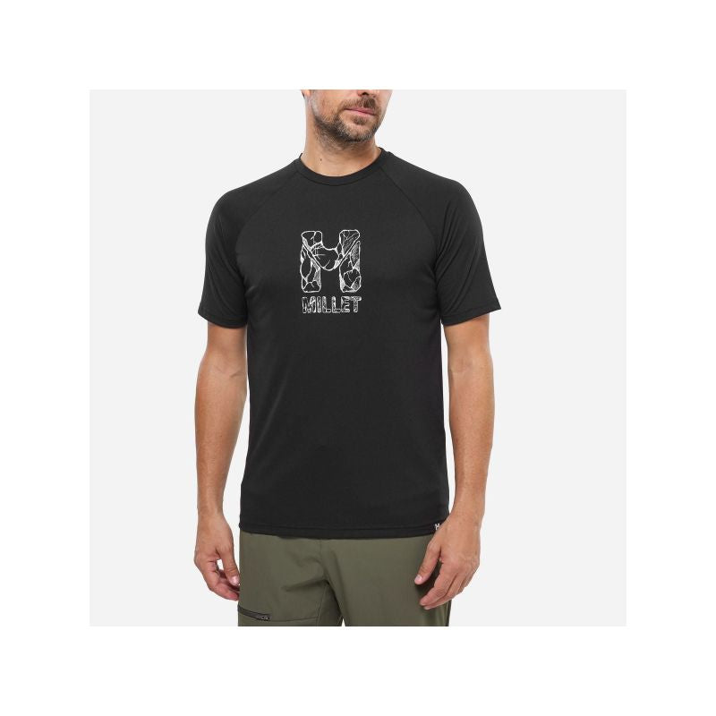 MILLET Cimaï Natural Ts Ss M black men's t-shirt