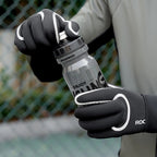 Rockbros full waterproof cycling gloves, size: XXL - black Rockbros