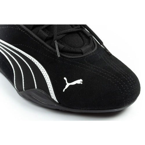 Puma women's sports shoes Catch Soleil SD black natural leather fashionable Puma