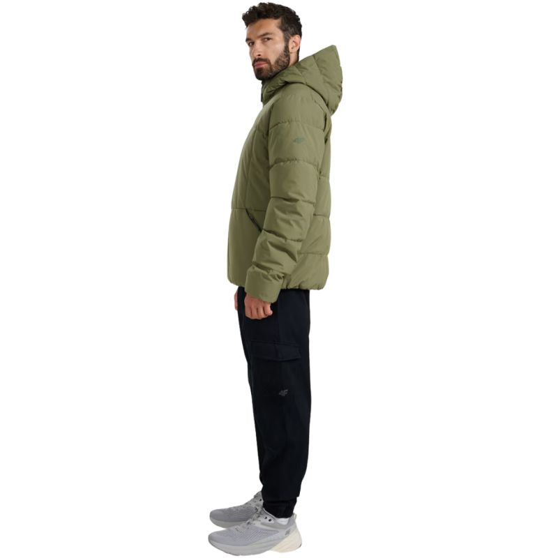 Men's down jacket 4F M0710 khaki 4FWAW25TDJAM0710 43S 4f
