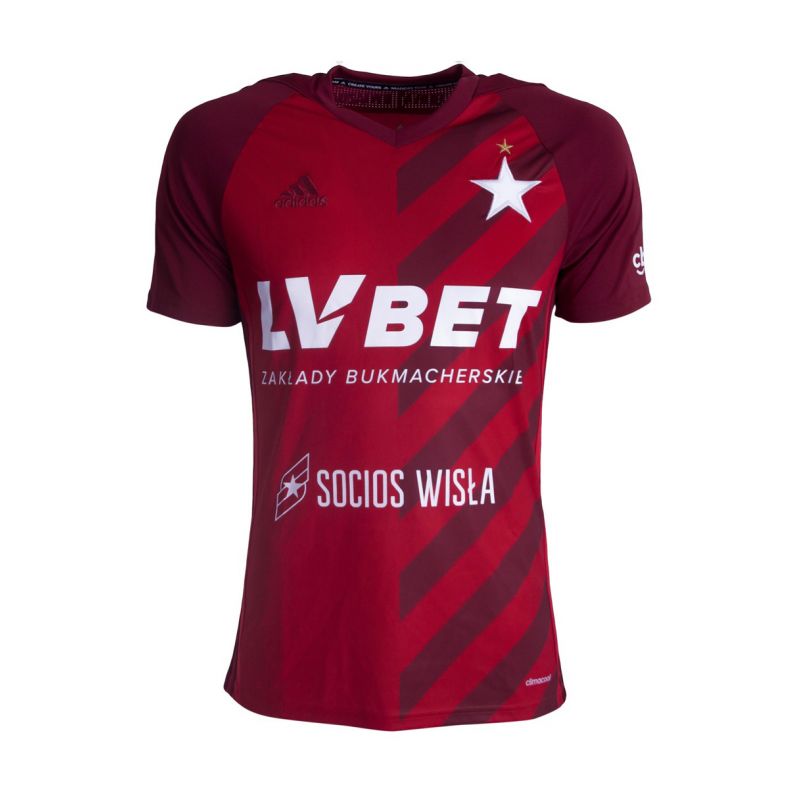 T-shirt adidas Wisla Krakow Home BR6838 Clothing/Football Adidas