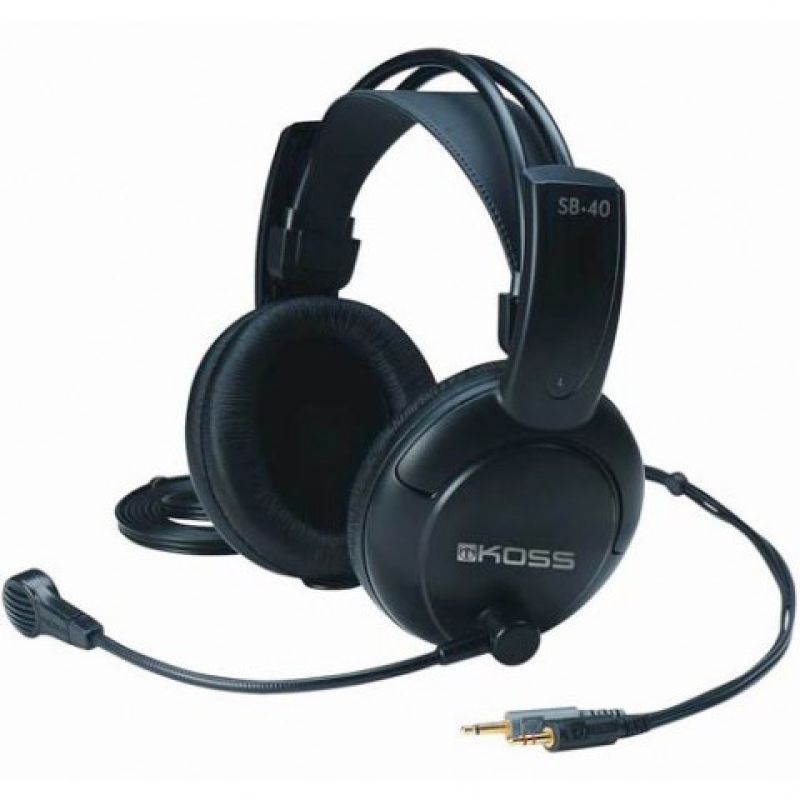 Koss SB40 Wired Headphones, Headband, Black Akcesoria GSM/Słuchawki przewodowe Your Sports Performance