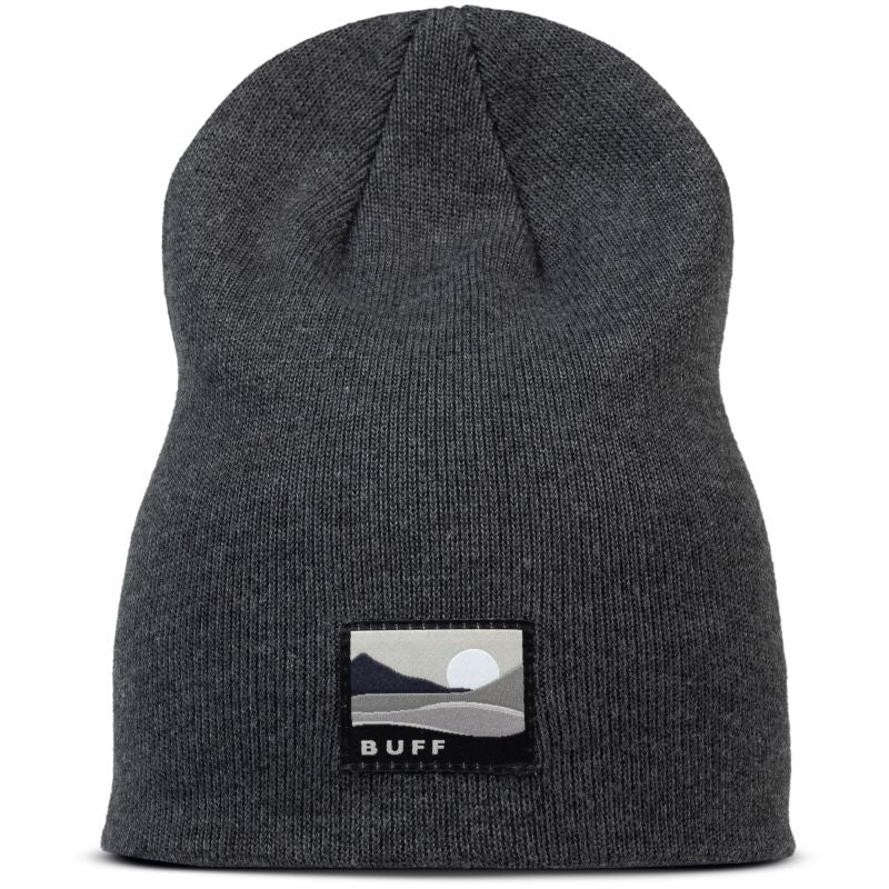 BUFF KNITTED BEANIE LILON LONG GREY HEATHER Hat